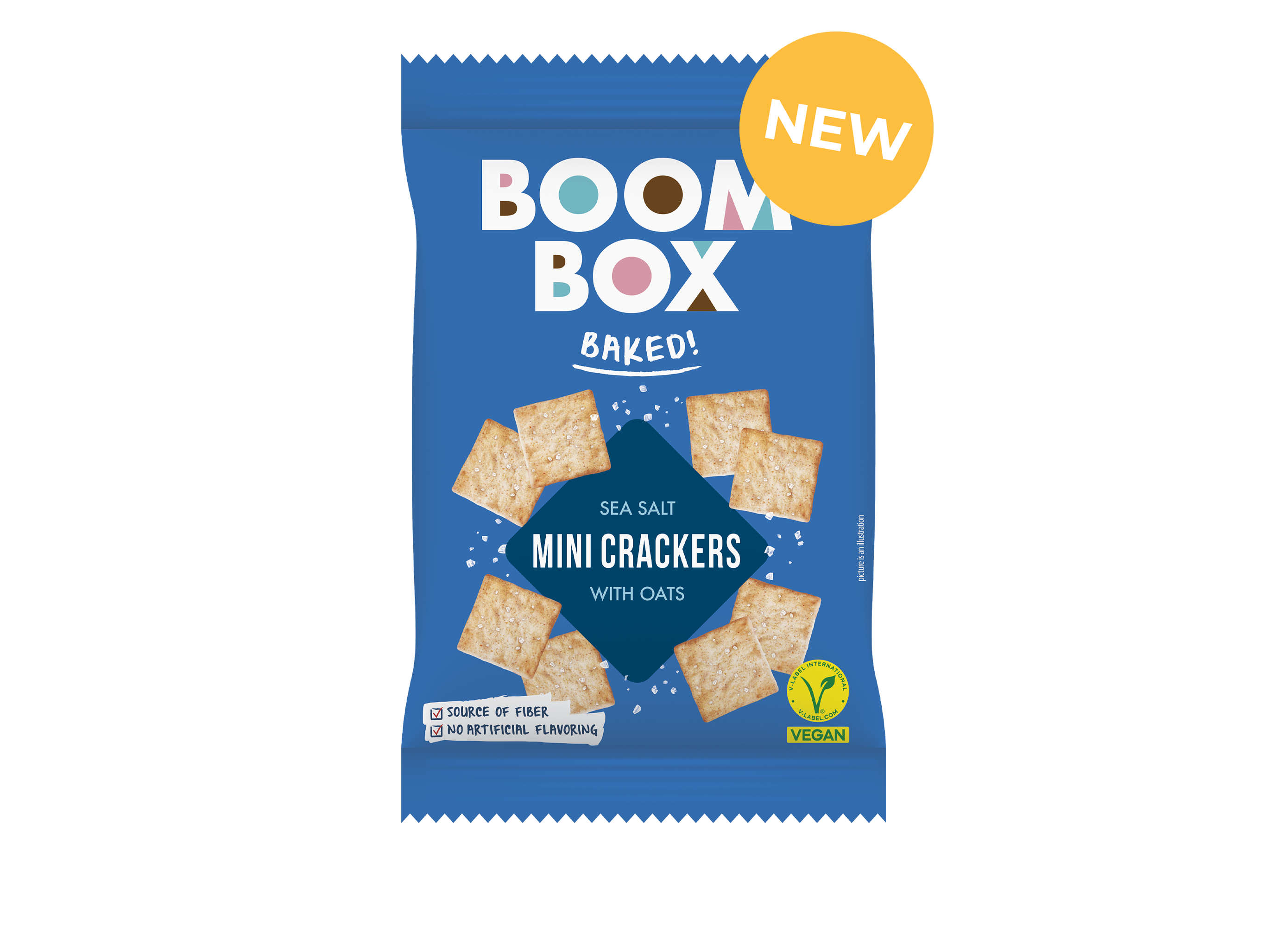 mini crackers sea salt