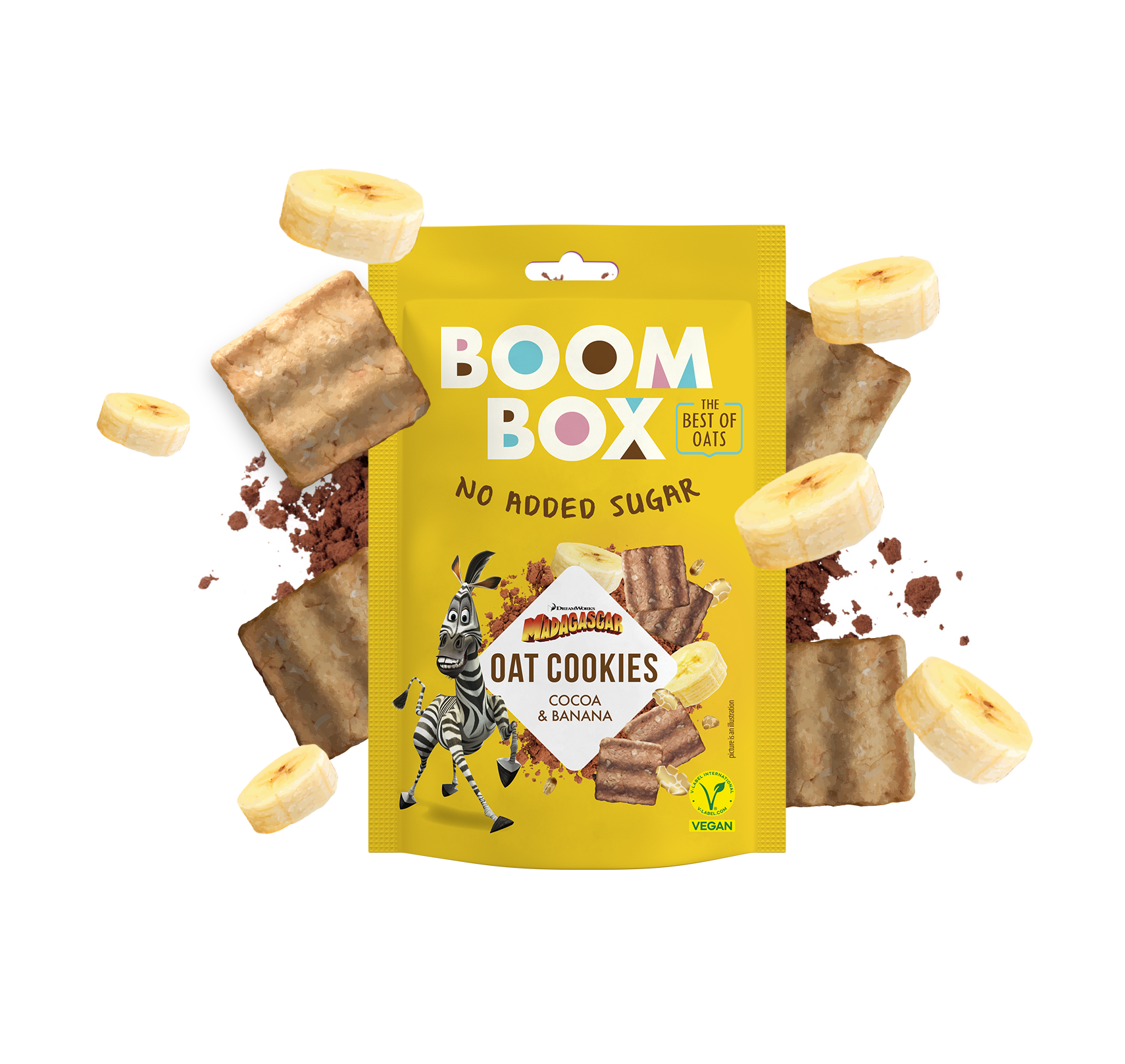 Ovseni keksi sa kakaom i bananom blueberry cookies