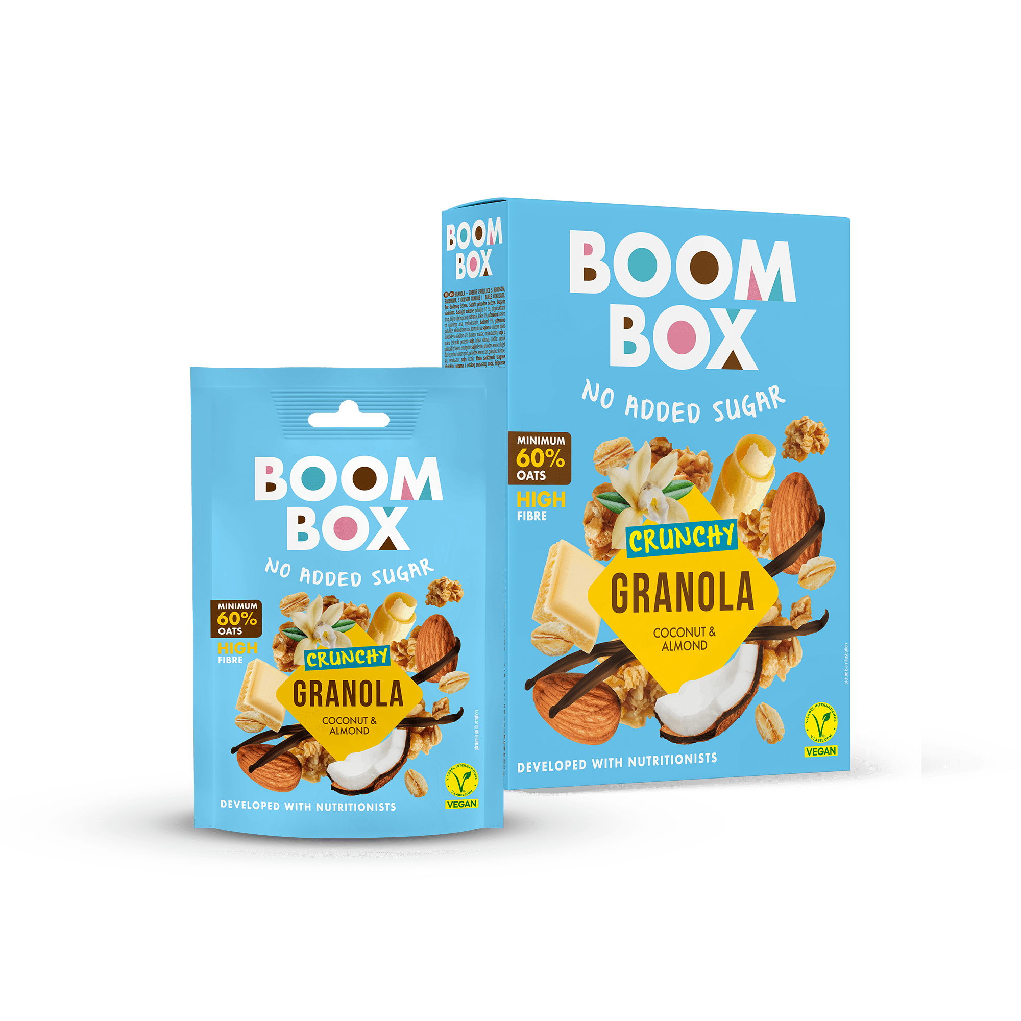 granola e kokosit