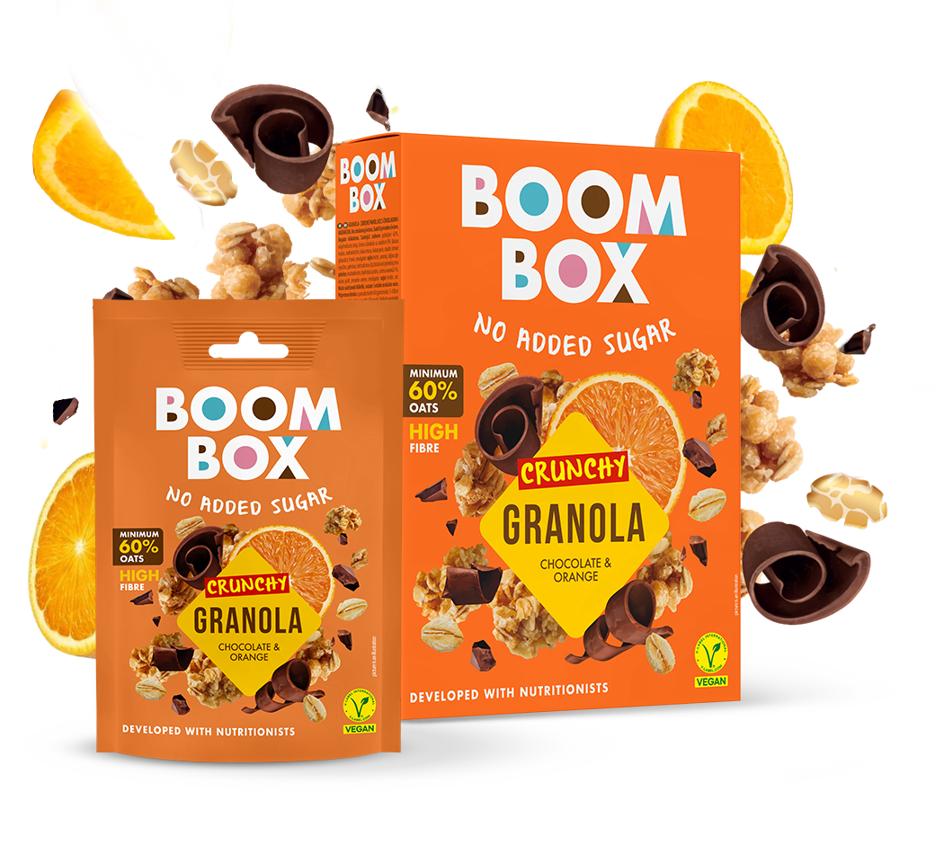 Müsli doppelte Schokolade