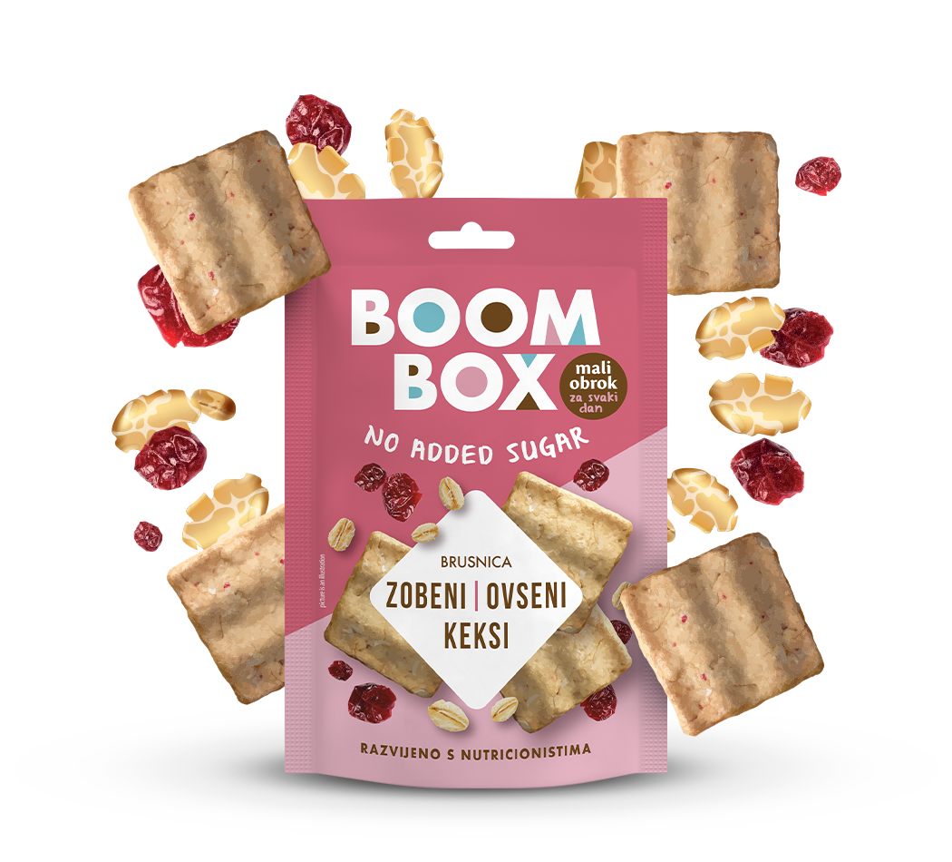 кекси брусница