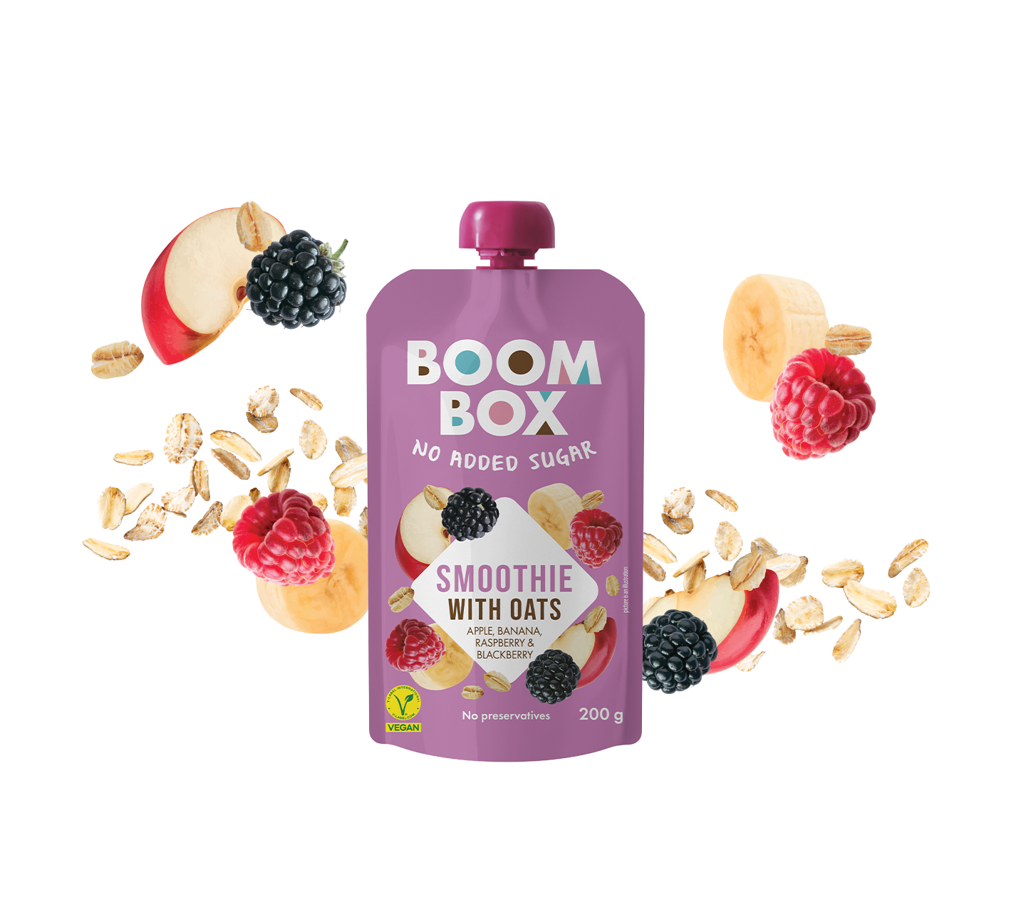 smoothie Apple Strawberry Blueberry