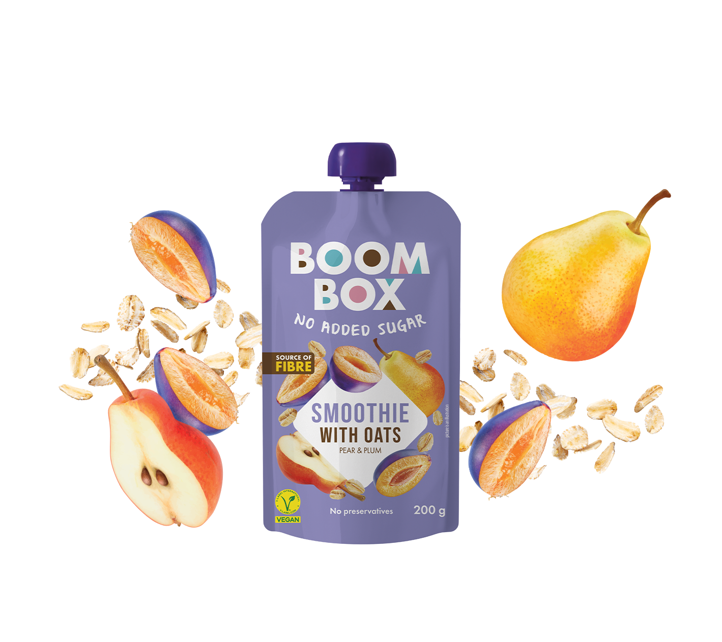 smoothie Apple Strawberry Blueberry